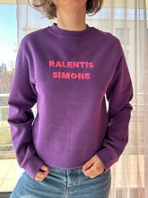 Charger l&#39;image dans la galerie, Sweat Ralentis Simone violet