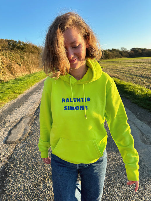 Sweat vert flashy Ralentis Simone