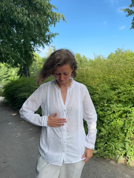 Blouse blanche
