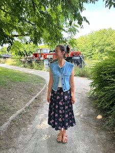 Veste en jeans sans manche