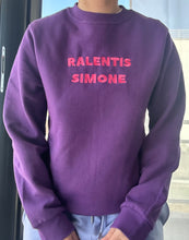 Charger l&#39;image dans la galerie, Sweat Ralentis Simone violet
