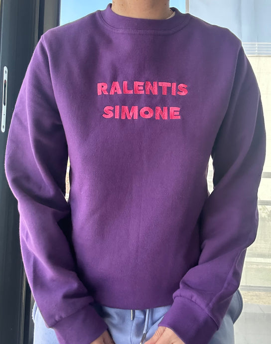 Sweat Ralentis Simone violet