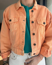 Charger l&#39;image dans la galerie, Veste en jeans orange