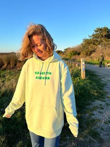 Sweat vert menthe Ralentis Simone