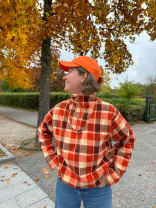 Pull polaire avec col zip