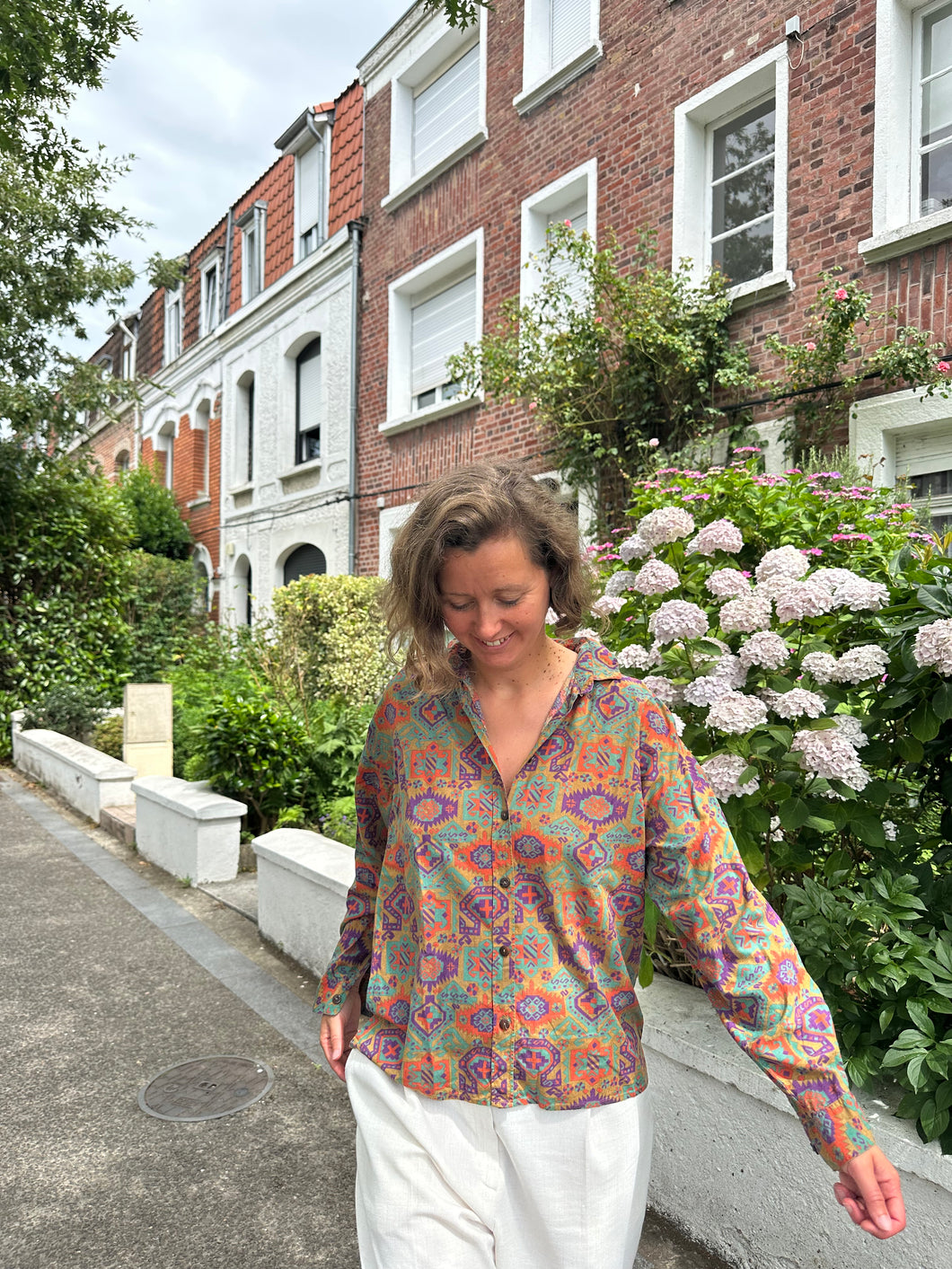 Chemise imprimée