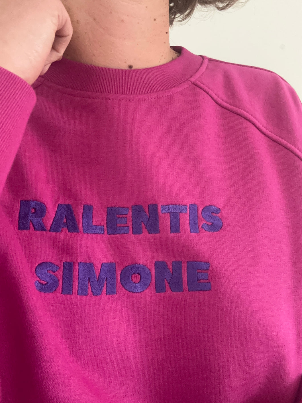 Sweat rose Ralentis Simone