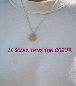 Sweat Le soleil dans ton coeur