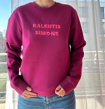 Charger l&#39;image dans la galerie, Sweat violet Ralentis Simone