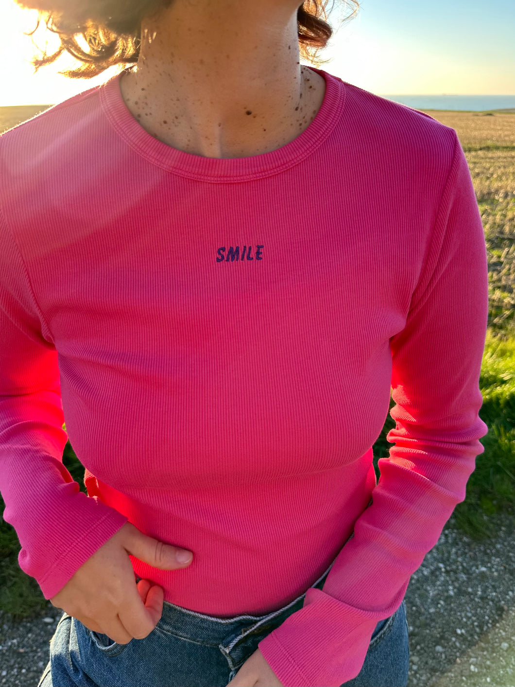 T-shirt manches longues Smile