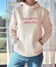 Charger l&#39;image dans la galerie, Sweat rose clair Ralentis Simone