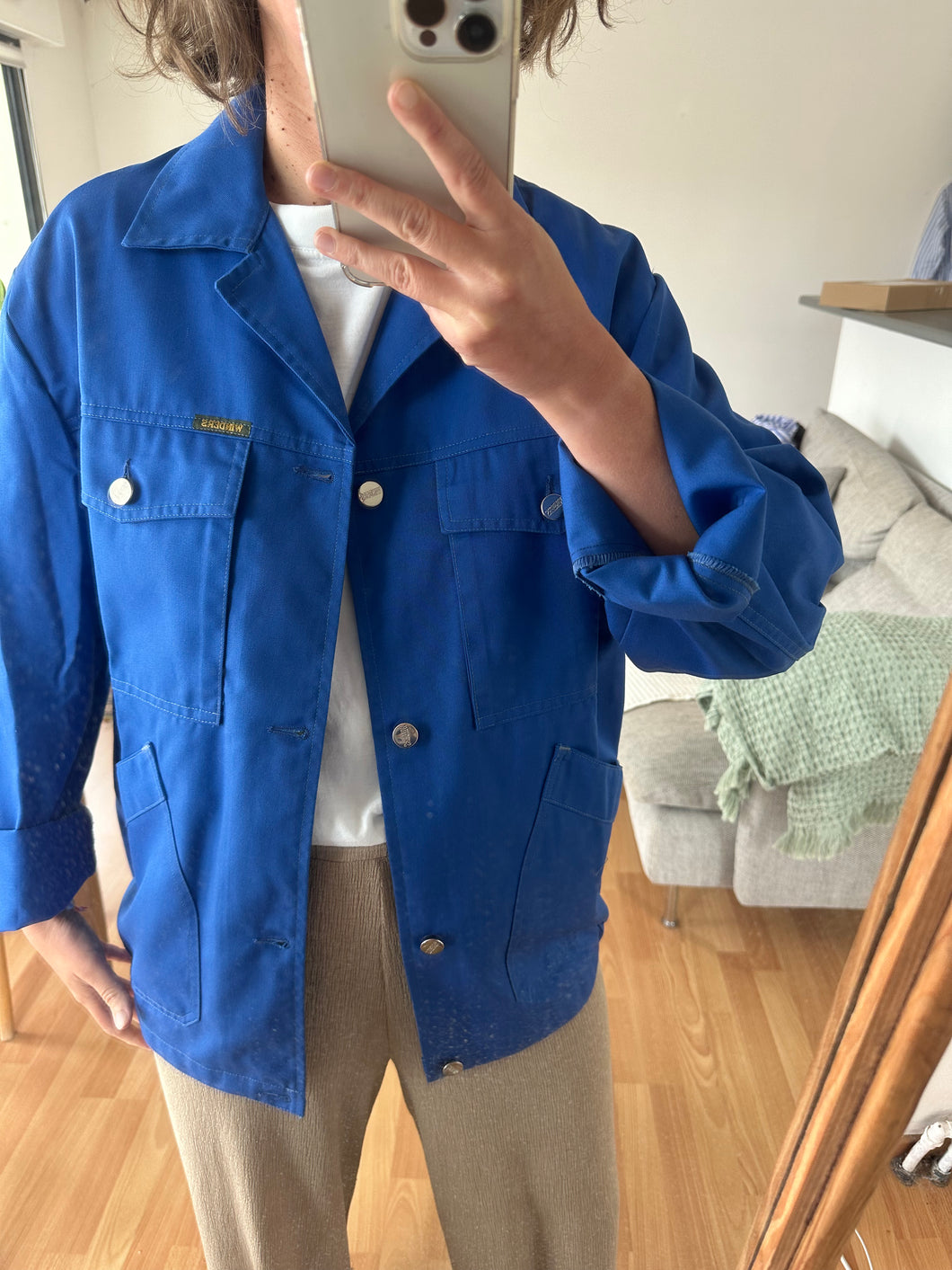 Veste bleue