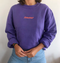 Charger l&#39;image dans la galerie, Sweat violet Amour
