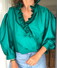 Charger l&#39;image dans la galerie, Blouse verte