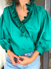 Charger l&#39;image dans la galerie, Blouse verte