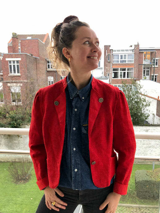 Veste rouge