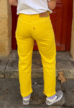 Charger l&#39;image dans la galerie, Jeans Levis 501 jaune
