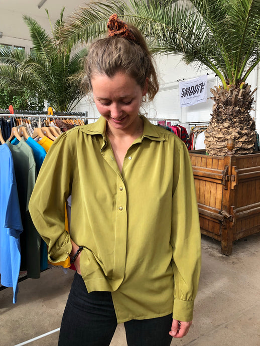 Chemise verte