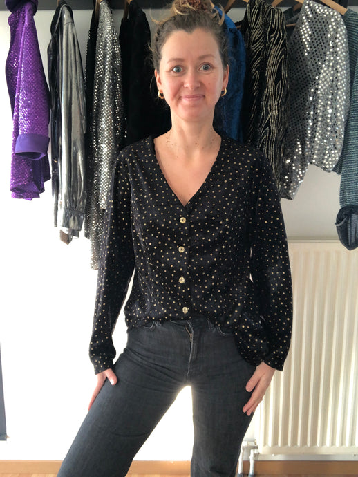 Blouse velours