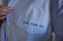 Charger l&#39;image dans la galerie, Chemise Love Food Sun