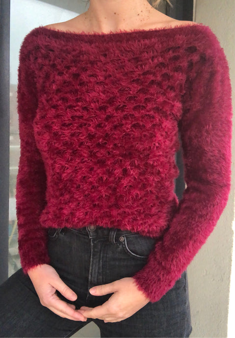 Pull bordeaux