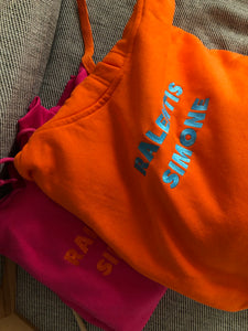 Sweat orange Ralentis Simone