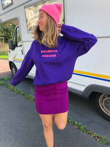 Sweat violet Ralentis Simone