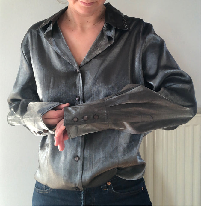 Chemise argentée