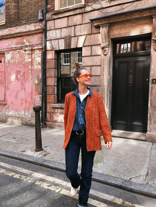Veste tweed