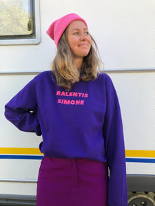 Sweat violet Ralentis Simone
