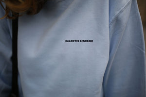 Sweat bleu ciel Ralentis Simone