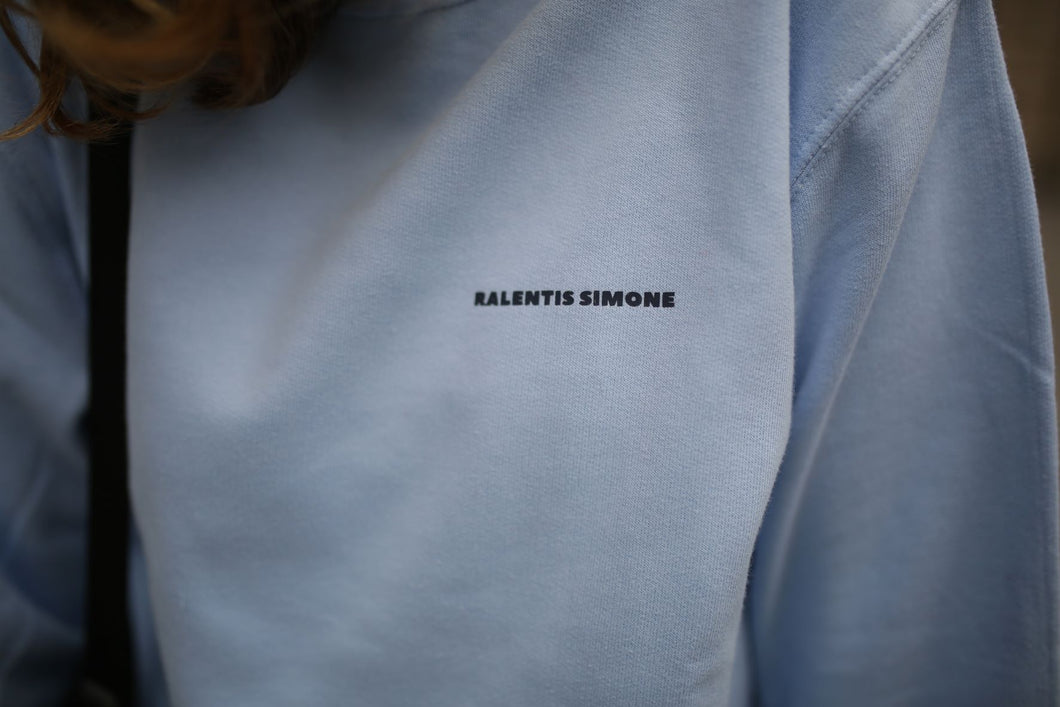 Sweat bleu ciel Ralentis Simone