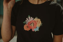 Charger l&#39;image dans la galerie, T-shirt femme fleur