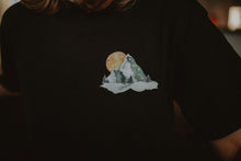 Charger l&#39;image dans la galerie, T-shirt montagne - noir